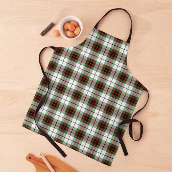 Fraser Dress tartan apron