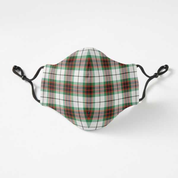 Fraser Dress tartan fitted face mask