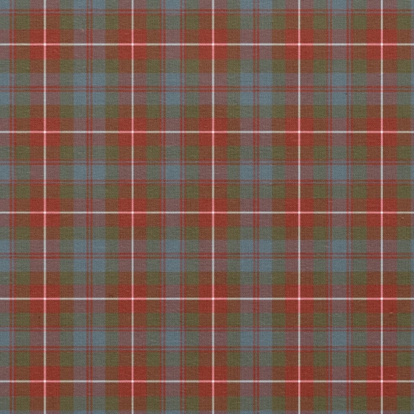Clan Fraser Weathered Tartan Fabric