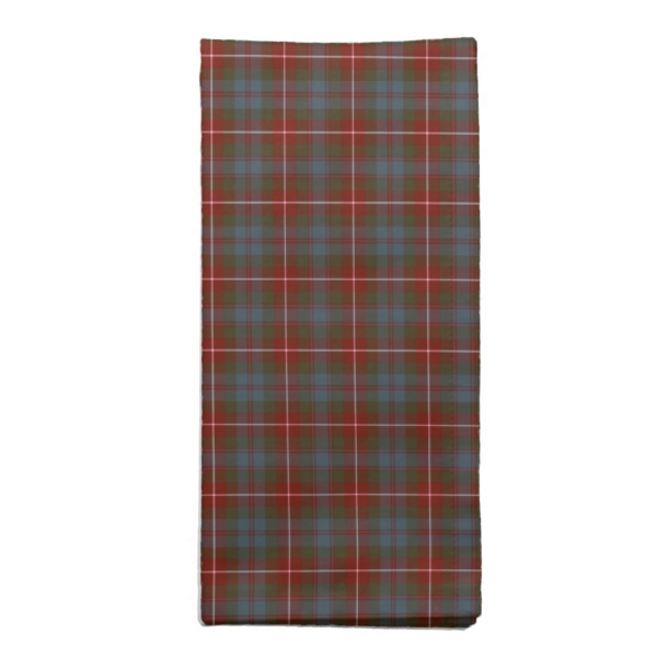 Fraser Weathered tartan cloth napkin