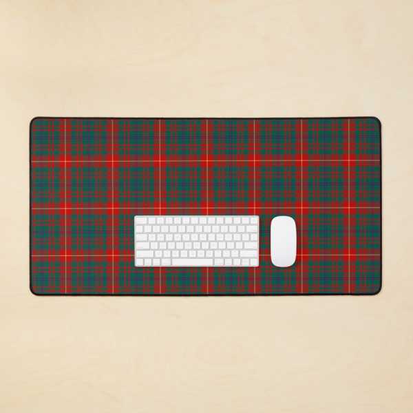 Fulton tartan desk mat