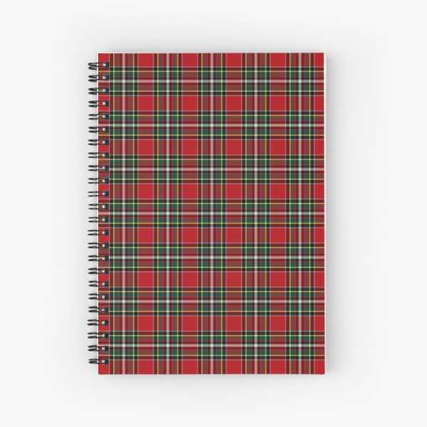 Clan Gillespie Tartan Notebook