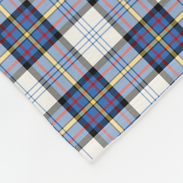 Gillies Blue Dress tartan fleece blanket