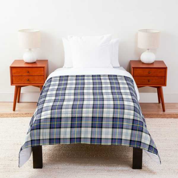 Gillies Blue Dress tartan comforter