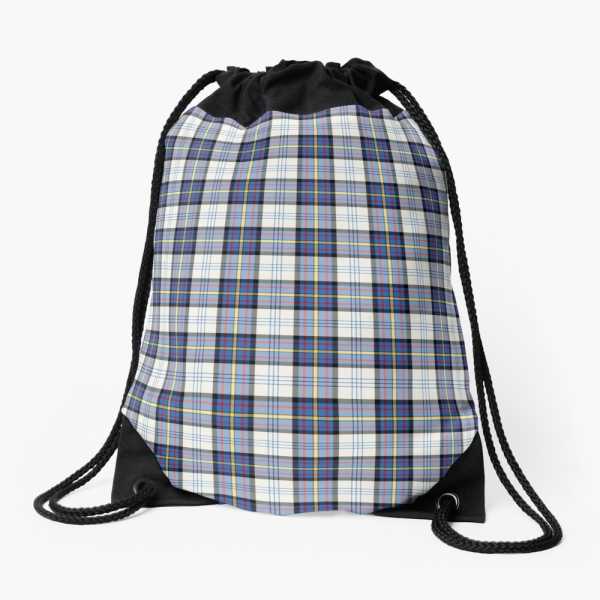 Gillies Blue Dress tartan drawstring bag