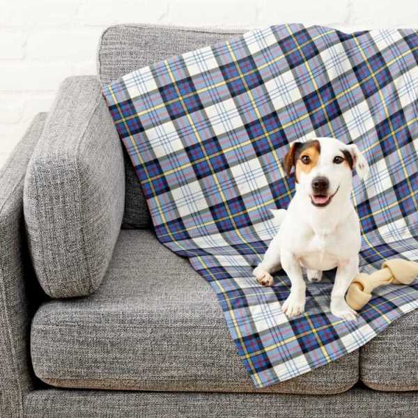 Gillies Blue Dress tartan pet blanket