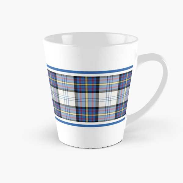 Gillies Blue Dress tartan tall mug