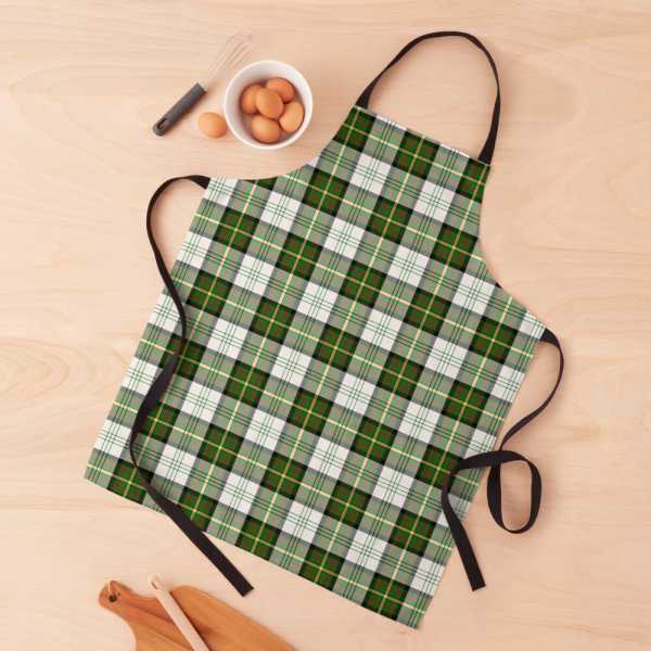 Gillies Green Dress tartan apron