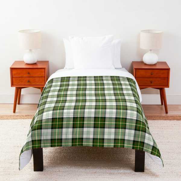 Gillies Green Dress tartan comforter