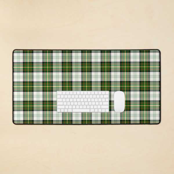 Gillies Green Dress tartan desk mat