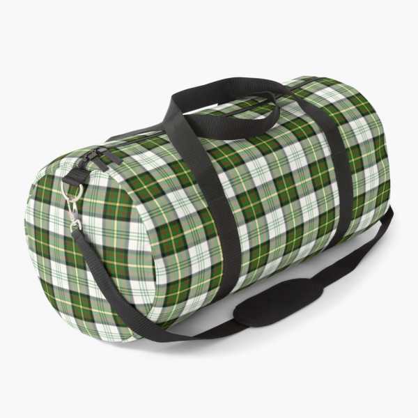 Gillies Green Dress tartan duffle bag