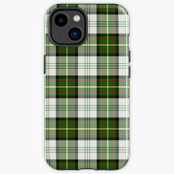 Gillies Green Dress tartan iPhone case