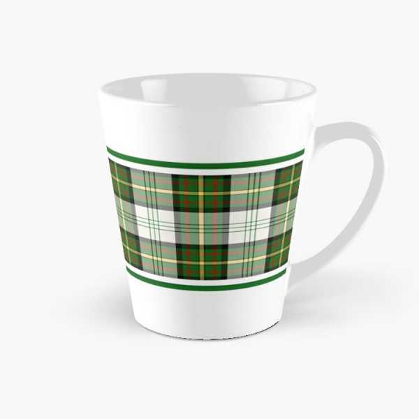 Gillies Green Dress tartan tall mug