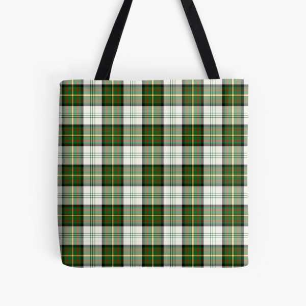 Gillies Green Dress tartan tote bag