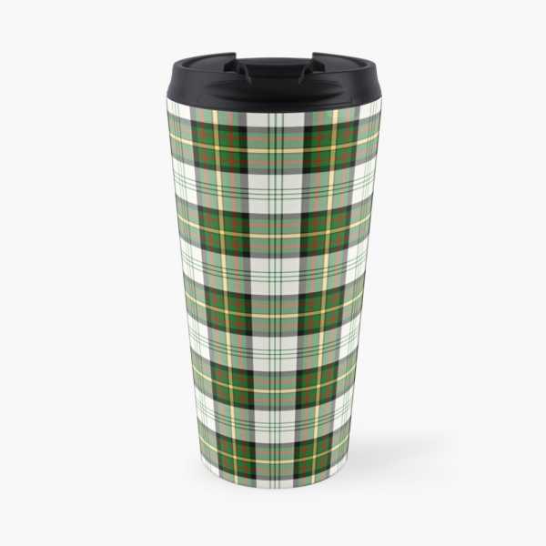 Gillies Green Dress tartan travel mug