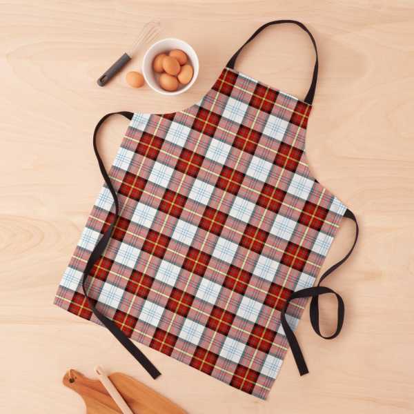 Gillies Red Dress tartan apron