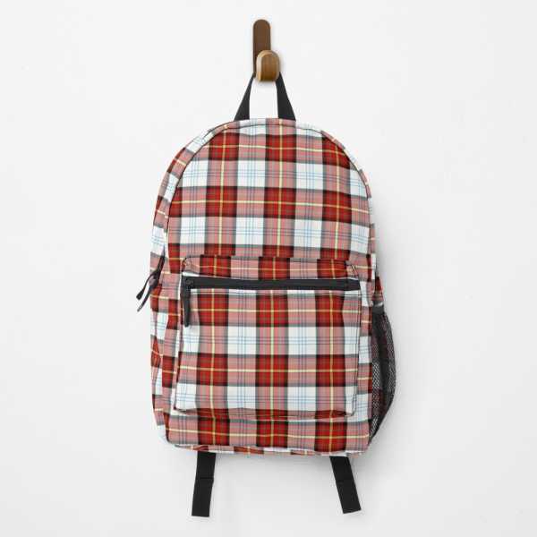 Gillies Red Dress tartan backpack