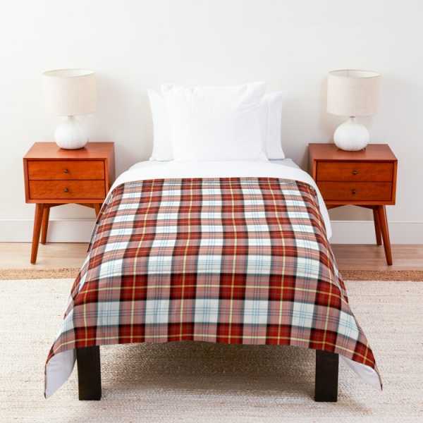 Gillies Red Dress tartan comforter