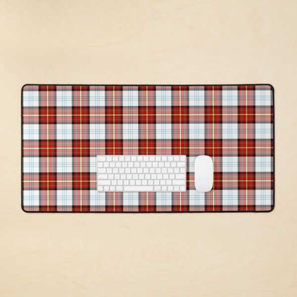 Gillies Red Dress tartan desk mat