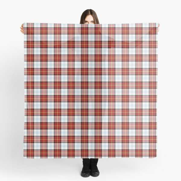 Gillies Red Dress tartan scarf