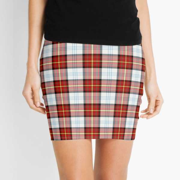 Gillies Red Dress tartan mini skirt