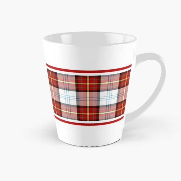 Gillies Red Dress tartan tall mug