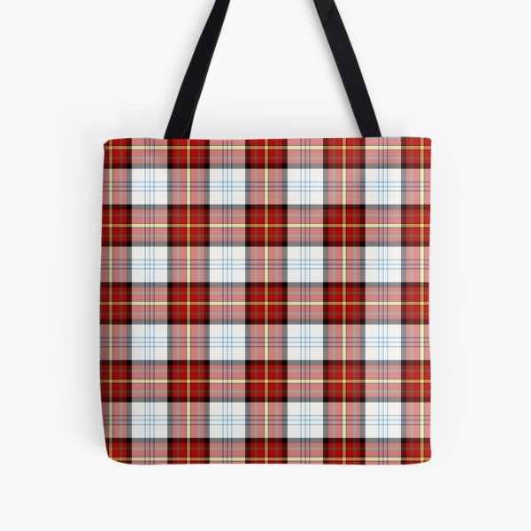 Gillies Red Dress tartan tote bag