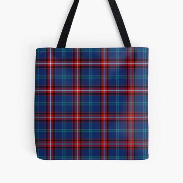 Glenn tartan tote bag