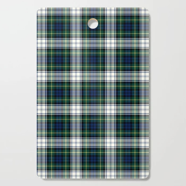 Gordon Dress tartan cutting board