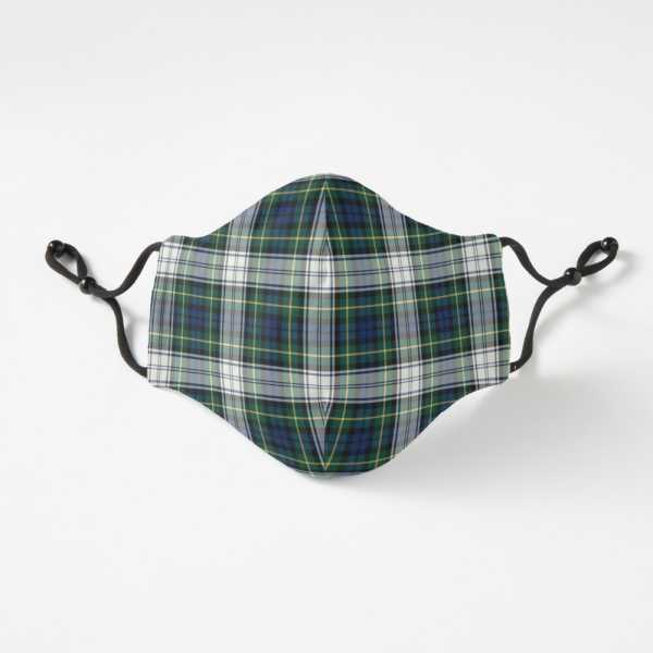 Gordon Dress tartan fitted face mask