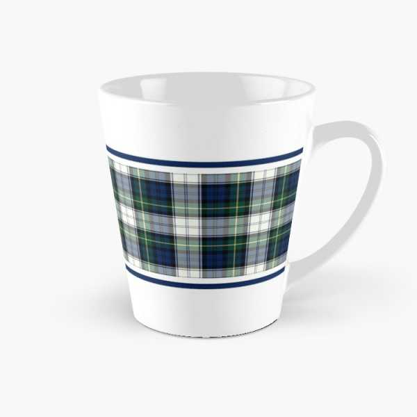 Gordon Dress tartan tall mug