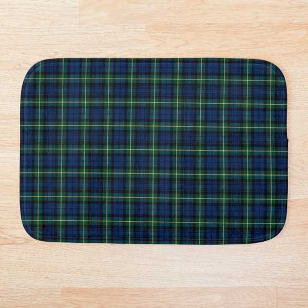 Gordon tartan floor mat