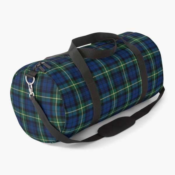 Gordon tartan duffle bag