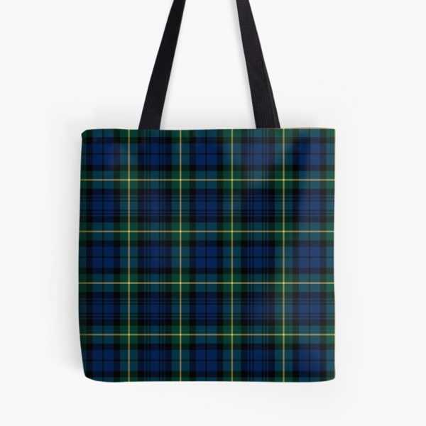 Gordon tartan tote bag