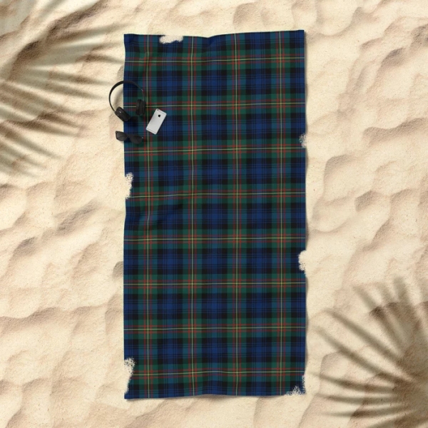 Clan Grant Hunting Tartan Beach Towel