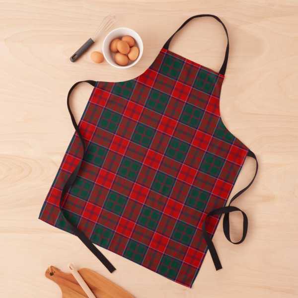 Grant tartan apron