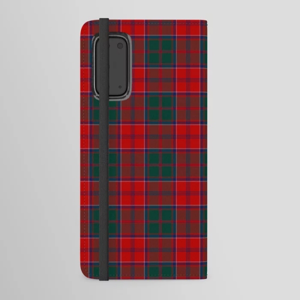 Clan Grant Tartan Samsung Wallet Case