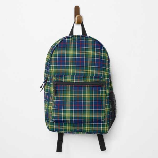 Clan Greene Tartan Backpack