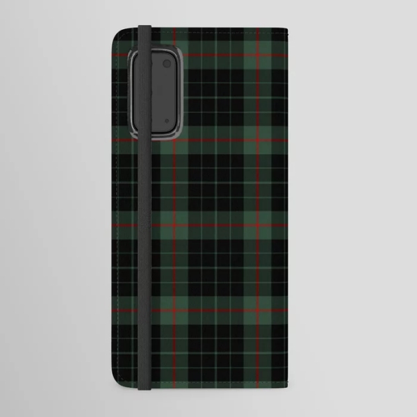 Clan Gunn Tartan Samsung Wallet Case