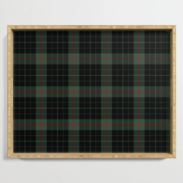 Gunn tartan serving tray