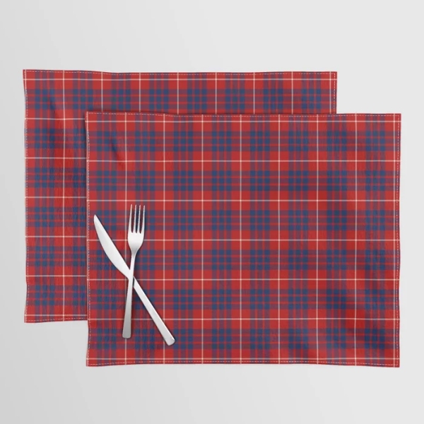 Hamilton tartan placemat