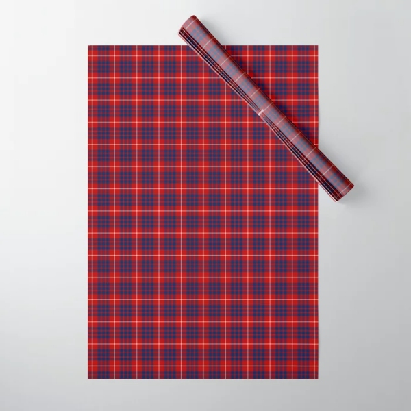 Hamilton tartan wrapping paper