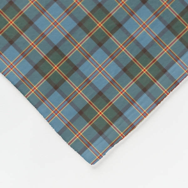 Hawaii tartan fleece blanket