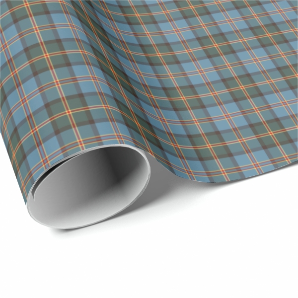 Hawaii tartan wrapping paper