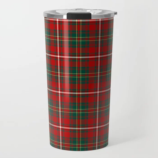 Hay tartan travel mug