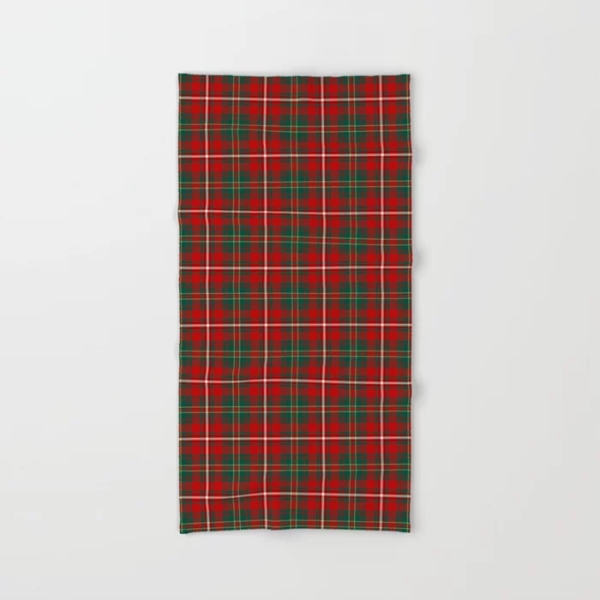 Hay tartan bath towels