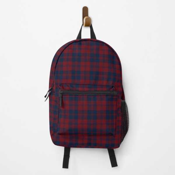 Hebridean District tartan backpack