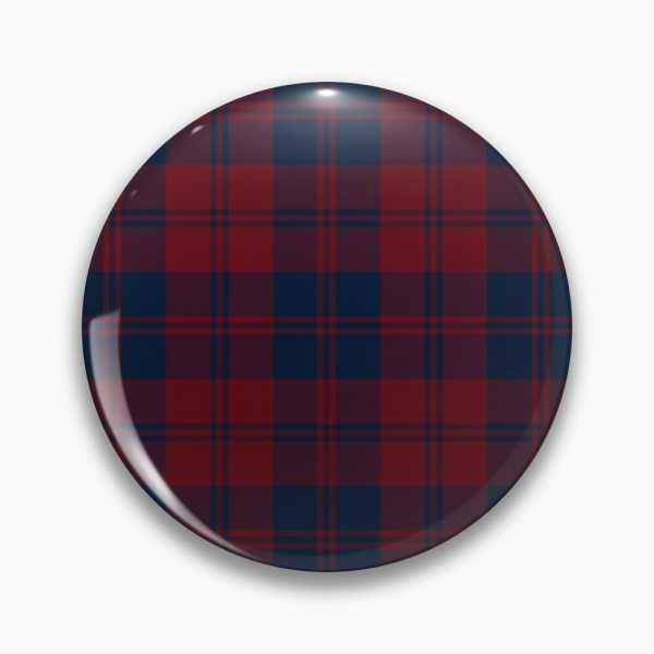 Hebridean District tartan pinback button