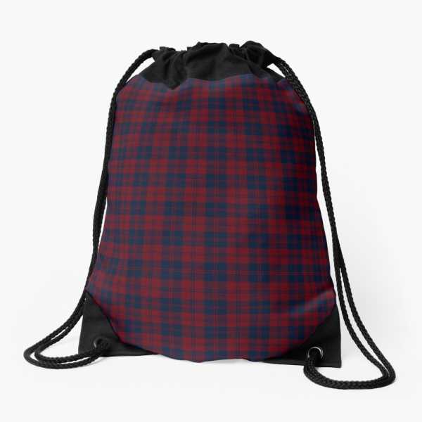 Hebridean District tartan drawstring bag