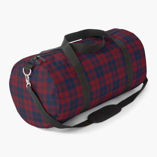 Hebridean District tartan duffle bag